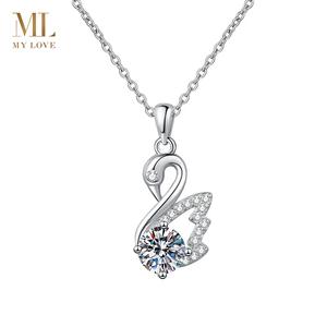 Moissanite Pendants & Charms