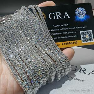 Moissanite Bracelet & Bangle
