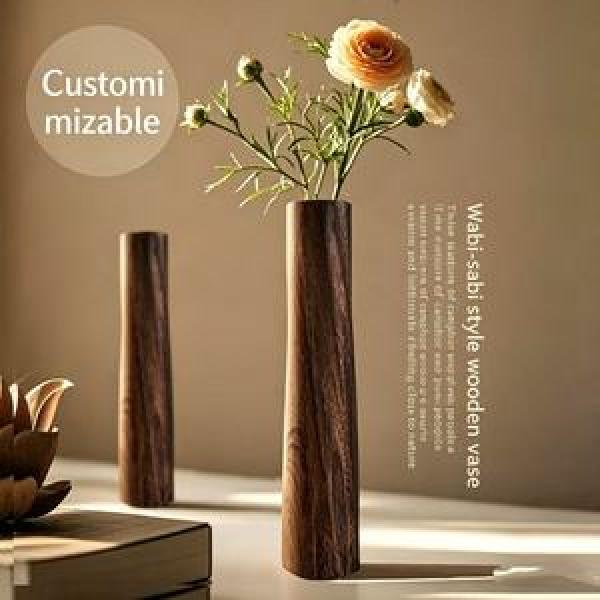 Bamboo & Wooden Vase