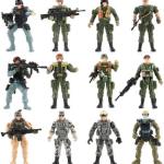 Military figures / gashapon toys