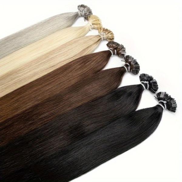 Human Hair Extensions (Light Color)