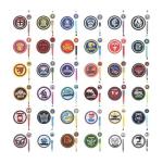 Crystal, Glass & Glaze Beads